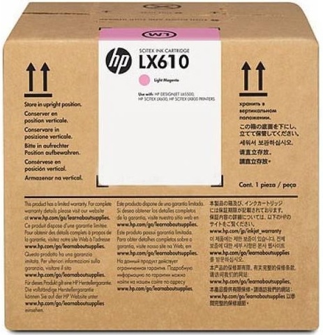 Картридж HP LX610 3-liter Light Magenta Latex Ink Cartridge (арт. CN675A)
