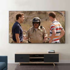 Экран для проектора SOK Cinema 120″ 16:9 настенный, постоянного натяжения, White PVC (арт. SCPSFR-266x150)