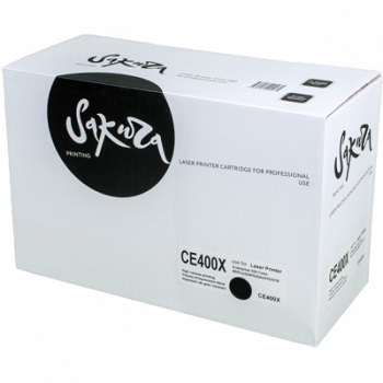 Картридж Sakura Printing SACE400X Black (черный) (арт. SACE400X)