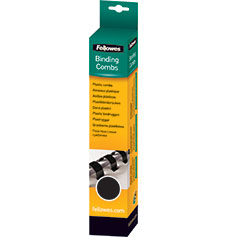 Пластиковые пружины Fellowes 14 мм. Цвет: черный, 25 шт (арт. FS-53319)