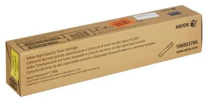 Картридж Xerox Тонер-картридж желтый повышенной емкости 106R03766 (арт. 106R03766)