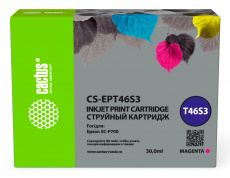 Картридж струйный Cactus (T46S3) пурпурный для Epson SureColor SC-P700 (30 мл) (арт. CS-EPT46S3)