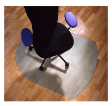 Защитный напольный коврик RS-Office 08-100T, 100 х 120 см (арт. 08-100T Коврик из полиэстера. напольный, 100х120)