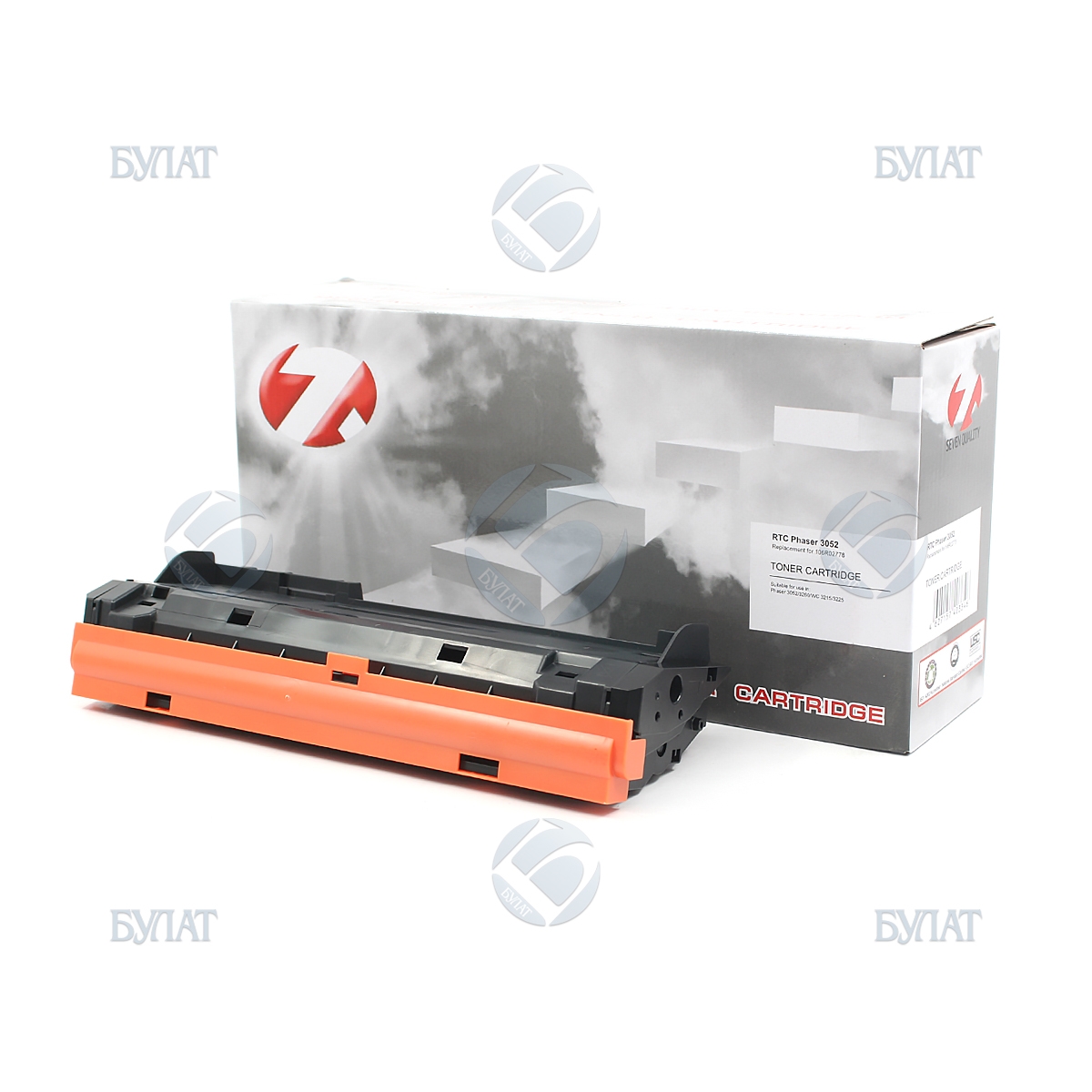 Тонер-картридж Булат для Xerox (3k) 7Q для аппаратов,выпущенных до 01. ...