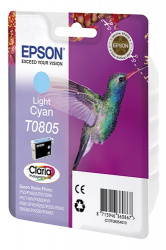 Картридж Epson T0805 light cyan (security version) (арт. C13T08054021)