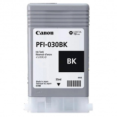 Струйный картридж Canon PFI-030BK (black) для Canon TM-240/TM-340 (55 мл) (арт. 3489C001)