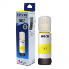 Оригинальные чернила Epson 003 EcoTank Yellow (арт. C13T00V498)