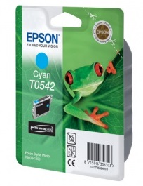 Оригинальный струйный картридж Epson T0542 Cyan (арт. C13T05424010)