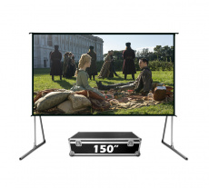 Экран для проектора Sakura Printing Cinema S'OK Fast Folder, прямая проекция, 150″, 16:9 (арт. SCPSFF-332x186FR)