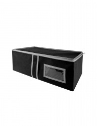 Кофр ГЕЛЕОС для хранения вещей, «Венге» / Темно-коричневый, 60х30х20 см (арт. ВНГ-21)