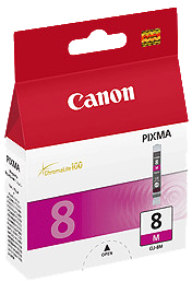 Оригинальный картридж Canon CLI-8M EMB (пурпурный, 13 мл.) (арт. 0622B024)