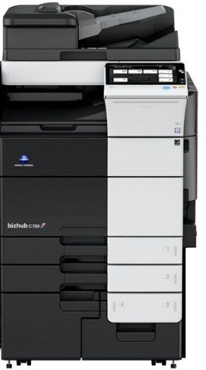 Лазерное цветное МФУ Konica Minolta bizhub C759 (арт. A8JE021)