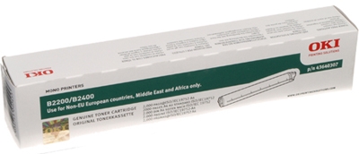 Тонер-картридж OKI Черный B2200/2400 (2000 стр. A4) (арт. 43640307)
