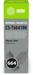 Чернила Cactus (черный,  стр.) (арт. CS-T6641BK)