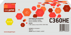 Лазерный картридж EasyPrint SP C360HE Y/408187 (арт. LR-SPC360H Y)