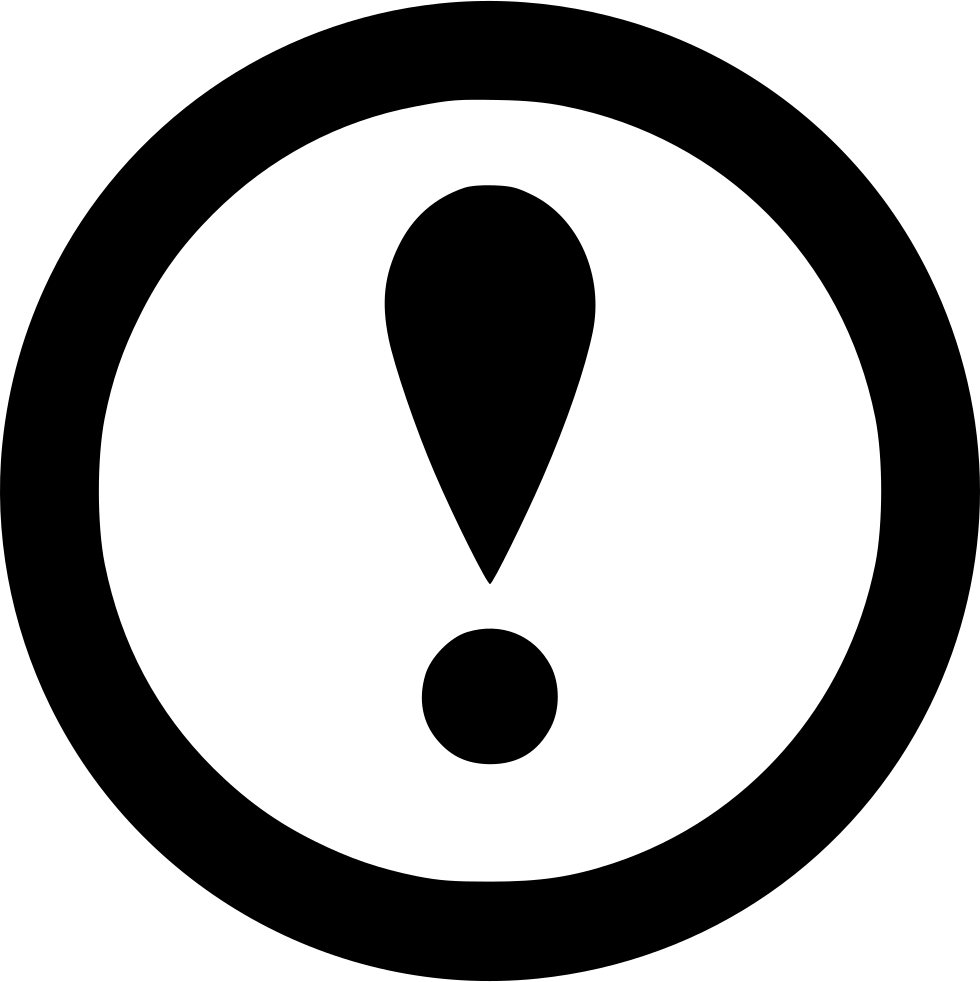 Восклицательный знак картинка черно белая