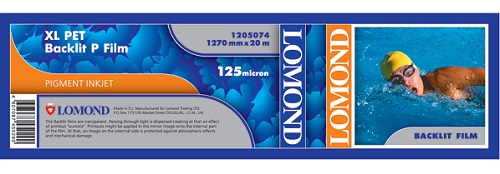 Пленка Lomond Пленка Backlit для пигмент.чернил 125 мкм (914 x 20 x 50,8) (арт. 1205072)