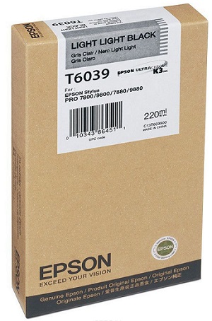 Картридж Epson T6039 (арт. C13T603900)