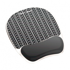 Коврик для мыши Fellowes Photo Gel™ c гелевой подкладкой для руки Chevron (арт. FS-96534)