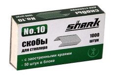 Скобы для степлера Реалист для Shark №10 (1000 шт.) (арт. 5752)