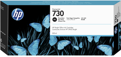 Картридж HP 730 300-ml Photo Black DesignJet Ink Cartridge (арт. P2V73A)