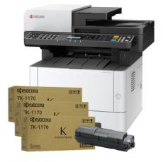МФУ лазерное черно-белое Kyocera ECOSYS M2540dn + 3 шт. TK-1170 (арт. M2540dn+3TK-1170)