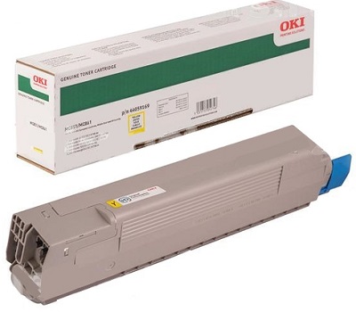 Тонер-картридж OKI желтый для MC851/861 (7300 стр.) (арт. 44059169)