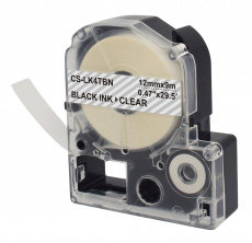 Картридж ленточный Cactus черный для Epson LW300, LW400, LW700, LW600P, LW1000P, K400, Z700, Z900 (арт. CS-LK4TBN)
