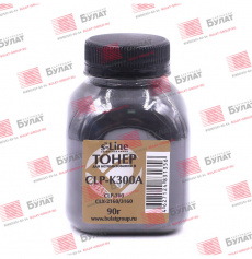 Тонер Булат для Samsung CLP-300 банка 90г Black БУЛАТ s-Line (арт. BASMCLP300130)