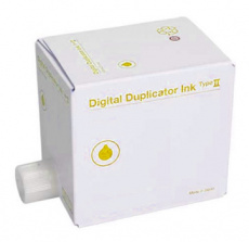 Чернила для дупликатора Ricoh тип II. Желтые. DIGITAL DUPLICATOR INK YELLOW II (CS) (арт. 893043)