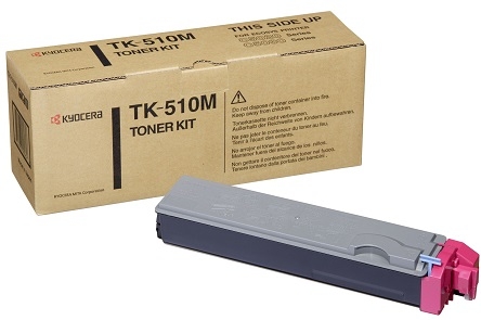 Оригинальный тонер-картридж Kyocera TK-510M (пурпурный, 8000 стр.) (арт. 1T02F3BEU0)