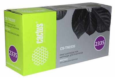 Картридж Cactus черный (1200стр.) для Brother (арт. CS-TN2335)