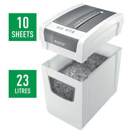 Уничтожитель документов LEITZ IQ Home Office, P4 (арт. 80010000)