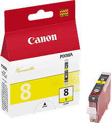 Оригинальный картридж Canon CLI-8Y (жёлтый, 13 мл.) (арт. 0623B024)