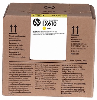 Картридж HP LX610 3-liter Yellow Latex Ink Cartridge (арт. CN672A)