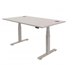 Стол с регулировкой высоты Fellowes Cambio, серый, 1400x800 (арт. LV-97140)