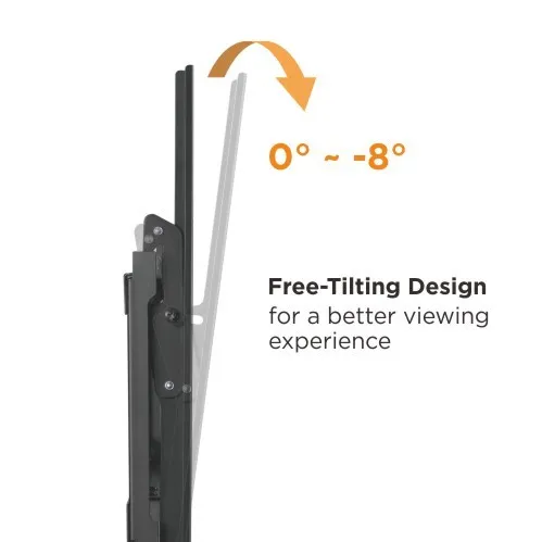 Настенное наклонное крепление FIX LP72-44Т для панели 32-70″до 75 кг (black) (арт. LP72-44T)