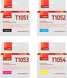 Комплект струйных картриджей EasyPrint C13T0731/T1051/T1052/T1053/T1054/T1041 (арт. IE-T1055_SET)