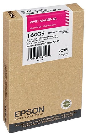 Картридж Epson T6033 (арт. C13T603300)