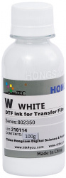 Чернила текстильные DCTec DTF White (белый) 100 мл (арт. 802350-W-100)