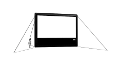 Мобильный надувной экран AIRSCREEN Airtight 6,10 х 3,43 (арт. AIRAI610343)