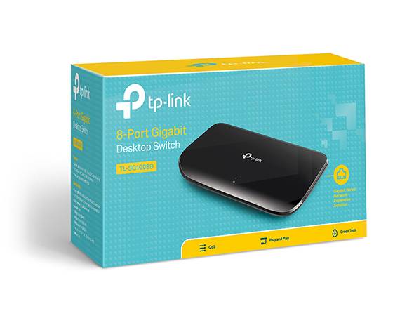 Коммутатор TP-Link TL-SG1008D (арт. TL-SG1008D)