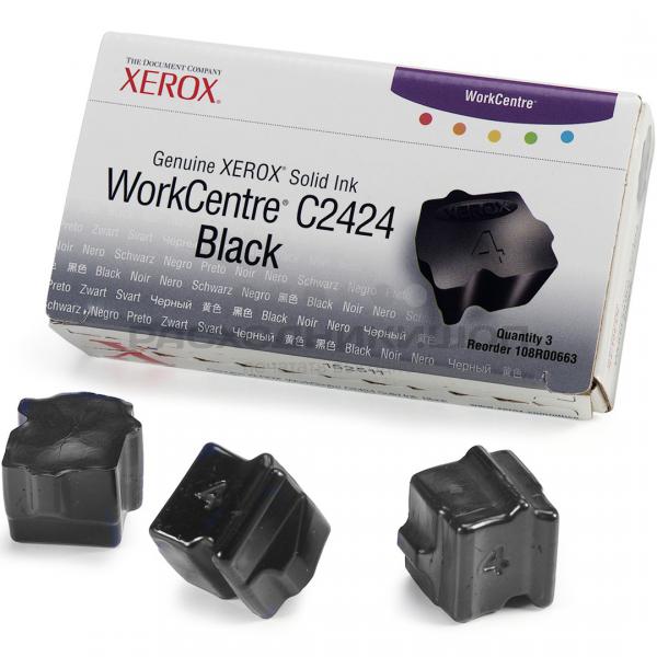 Чернила Xerox Solid Ink Black (3 Sticks) (арт. 108R00663)