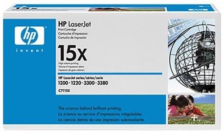 Картридж HP C7115X для LaserJet 1200 / 1220 / 3300 / 3380 (3500 стр.) (арт. C7115X)