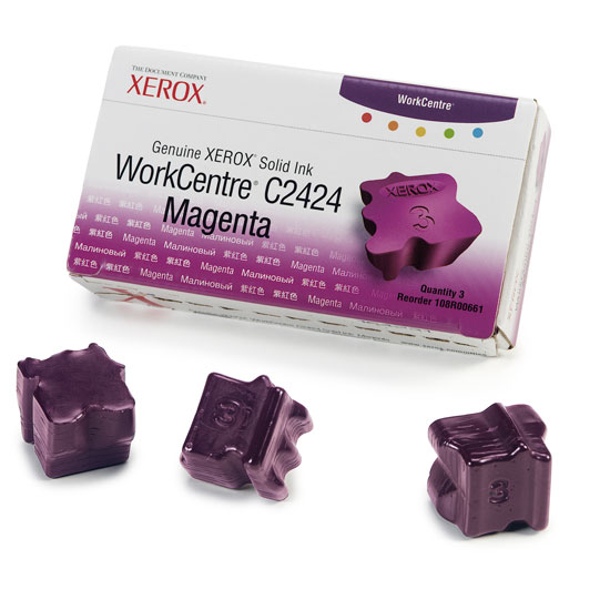 Чернила Xerox Solid Ink Magenta (3 Sticks) (арт. 108R00661)
