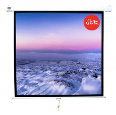 Экран для проектора SOK Cinema 127x127см Wallscreen 1:1 настенно-потолочный рулонный белый 71' (арт. SCPSW-127x127)