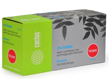 Картридж Cactus CS-TK560С (арт. CS-TK560С)