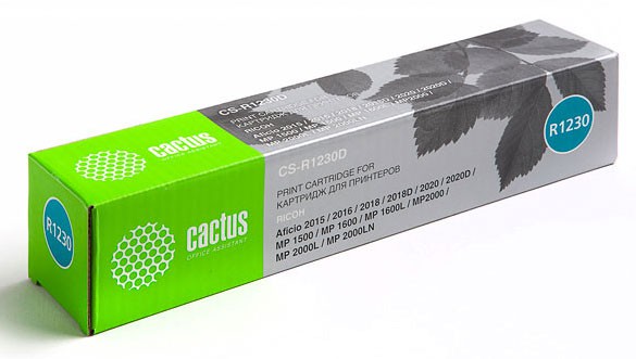 Картридж Cactus 1230D черный (9000стр.) для Ricoh (арт. CS-R1230D)