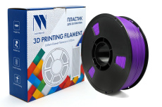 Филамент NV Print ABS Violet для 3D печати, темно-фиолетовый , диаметр 1.75 мм, 1 кг (арт. NV-3D-ABS-VIOLET)