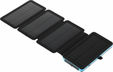 Мобильный аккумулятор Cactus 3A 2xUSB солн. бат., черный (10000 mAh) (арт. CS-PBFSPT-10000)